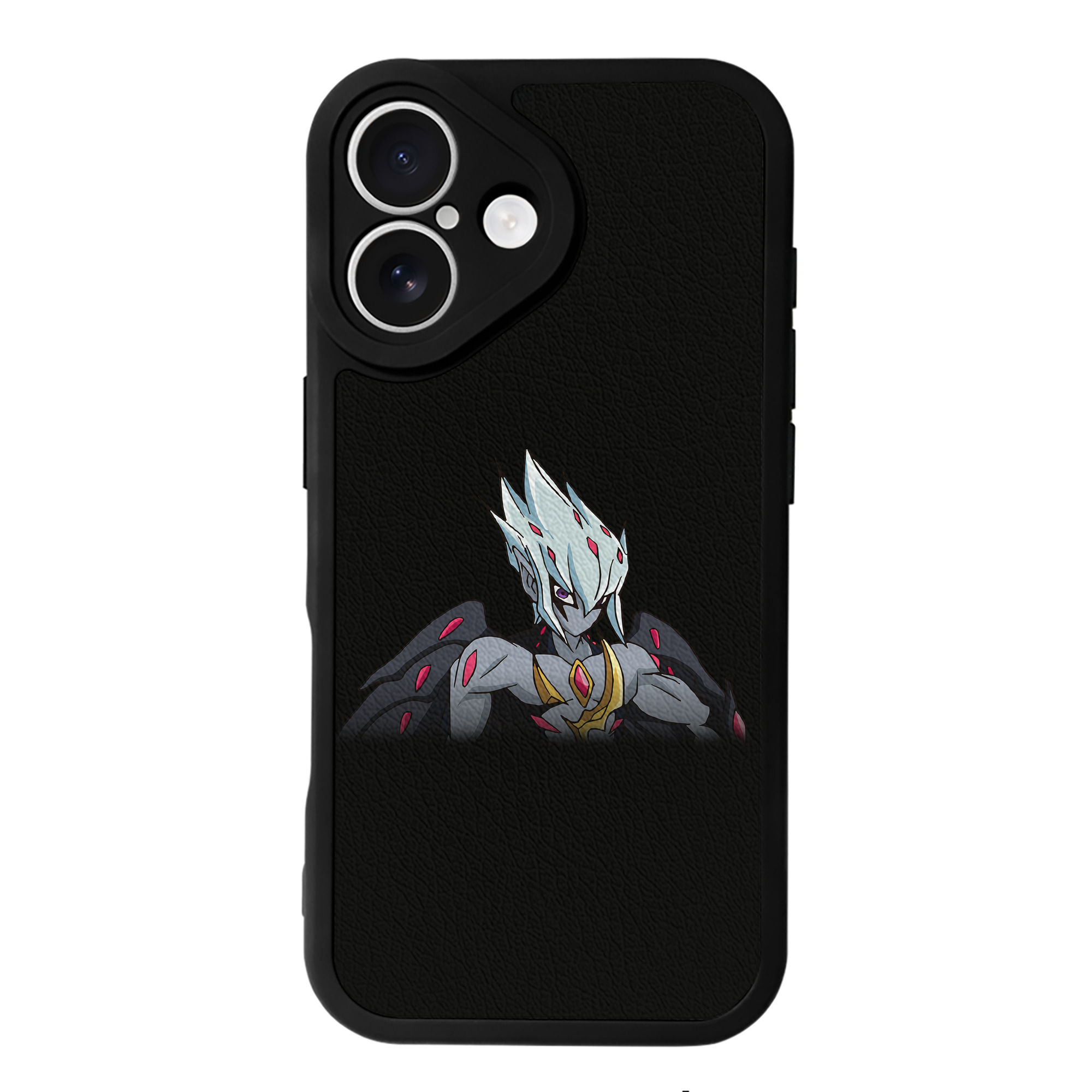 遊☆戯☆王 Yu-Gi-Oh! 【iPhone 16シリーズ対応】シリコンスマホケース（レザー調） 材質：シリコン